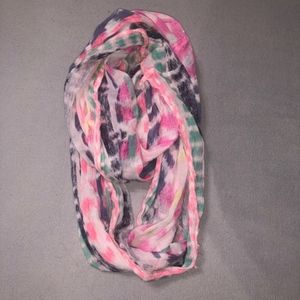 multi colored tribal infinity scarf